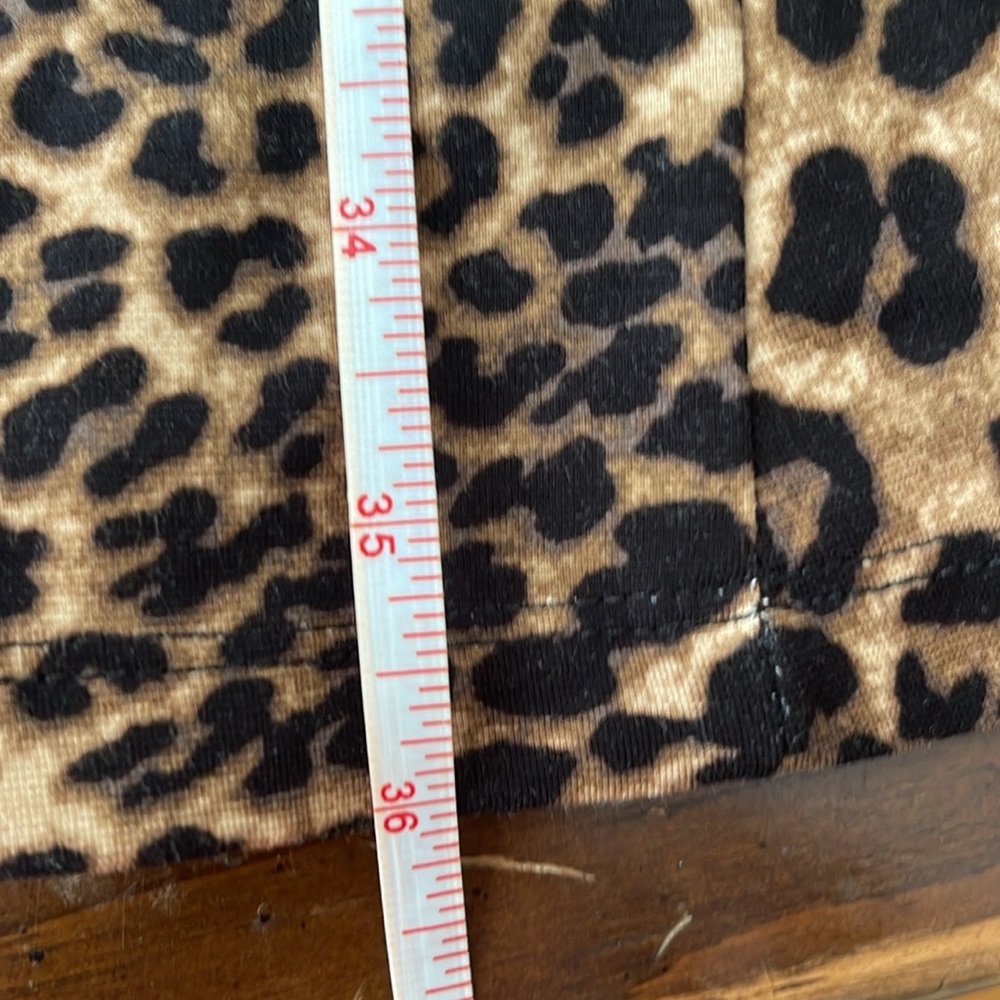 NWT Torrid Betsy Johnson Leopard Ponte A Line Dress Sz 1 1 X 14-16 - Picture 5 of 6